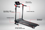 Powertrain V20 Foldable Treadmill Home Gym Cardio Walking Machine - Top-Down View