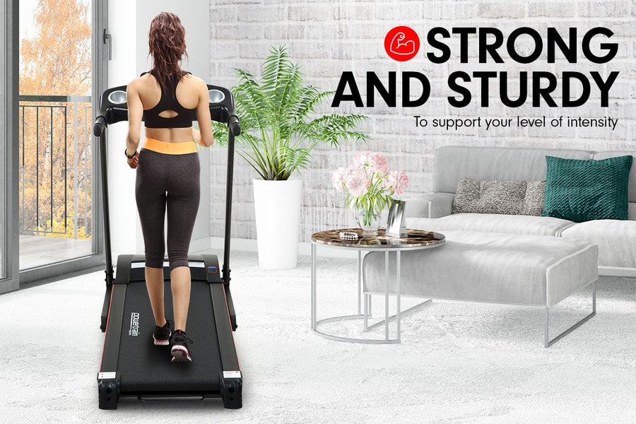 Powertrain V30 Foldable Treadmill Manual Incline Home Gym Cardio, image 11