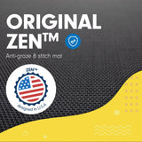 Kahuna 4.5ft Trampoline Round Free Safety Net Spring Pad Cover Mat Outdoor Yellow Purple - Side View