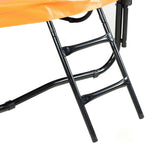 Kahuna Classic 6ft Outdoor Round Orange Trampoline Safety Enclosure And Basketball Hoop Set - Extra Image