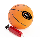 Kahuna Trampoline Basketball Ring Set with Mini Ball and Pump - Side View