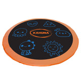 Kahuna 8ft Replacement Trampoline Jumping Mat - Emoji - Front View