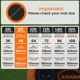 Kahuna 8ft Replacement Trampoline Jumping Mat - Emoji