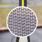 Kahuna 12ft 12 Poles Replacement Trampoline Net - Side View