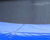 Kahuna 10ft Trampoline Replacement Pad Round - Blue - Rear View
