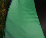 Kahuna 12ft Trampoline Replacement Spring Pad Round Cover - Green - Front View