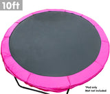 Kahuna 10ft Trampoline Replacement Pad Round - Pink - Front View
