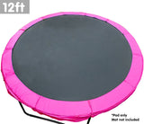 Kahuna 12ft Trampoline Replacement Pad Round - Pink - Front View