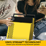 Victrola Revolution Go Portable Record Player Vinyl Stream Stereo Turntable - Low Angle