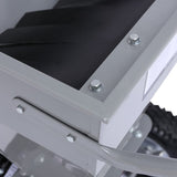 Ducar Wood Chipper Shredder Mulcher Garden 8hp Petrol Motor Upright Grinder - Silver - Extra Image