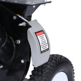 Ducar Wood Chipper Shredder Mulcher Garden 8hp Petrol Motor Upright Grinder - Silver - Extra Image