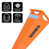 Ducar 7hp Wood Chipper Shredder Mulcher Grinder Petrol Orange - Extra Image