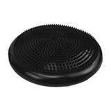 Powertrain Yoga Stability Disc Home Gym Pilates Balance Trainer Black - Side View