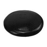 Powertrain Yoga Stability Disc Home Gym Pilates Balance Trainer Black - Top-Down View
