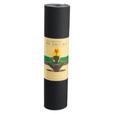 Powertrain Eco-friendly Dual Layer 6mm Yoga Mat | Midnight | Non-slip Surface And Carry Strap For Ultimate Comfort And Portability - Rear View