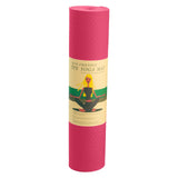 Powertrain Dual Layer 6mm Yoga Mat | Pink | Non-slip Surface And Carry Strap For Ultimate Comfort And Portability