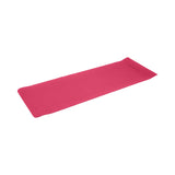 Powertrain Eco-friendly Dual Layer 6mm Yoga Mat | Pink | Non-slip Surface And Carry Strap For Ultimate Comfort And Portability - Close-Up Angle