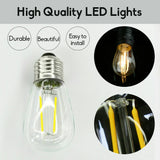 60M Festoon String Lights Kits Christmas Wedding Party Waterproof outdoor - Extra Image