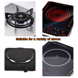 Double Ear 304 Stainless Steel 40cm Non-Stick Stir Fry Cooking Kitchen Wok Pan with Lid Honeycomb Double Sided - 45-Degree Angle
