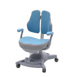 Height Adjustable Children Kids Ergonomic Study Desk Chair Set 120cm Pink AU - 45-Degree Angle