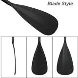Alloy Adjustable 2-part SUP Paddle Stand Up Paddle Board Edge Guard 160-215cm Double - Side View