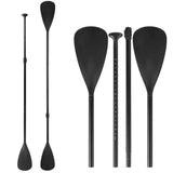 Alloy Adjustable 2-part SUP Paddle Stand Up Paddle Board Edge Guard 160-215cm Double - Top-Down View