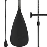 Alloy Adjustable 2-part SUP Paddle Stand Up Paddle Board Edge Guard 160-215cm Double - 45-Degree Angle