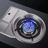 AMZ Korean Portable Gas BBQ Stove Grill Plate Burner Butane Camping Gas Cooker - 45-Degree Angle