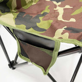 Aluminum Alloy Folding Camping Camp Chair Outdoor Hiking Patio Backpacking Large - Rear View