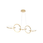 BAMDECOR A180 Nordic Golden Circles Kitchen Dining Table Pendant Light Minimalist Modern Lighting
