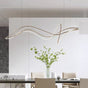 BAMDECOR A203 1.6m Modern Minimalist pendant lights for home decoration ceiling pendant light (Gold)