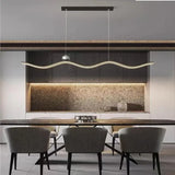 BAMDECOR A2575 Modern Design Linear LED Ceiling Light for Dining Room Office Kitchen Living Room (Black)BAMDECOR A2575 Modern Design Linear LED Ceiling Light for Dining Room Office Kitchen Living Room (Black) - Top-Down View