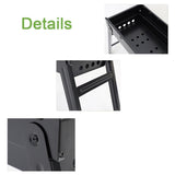 Foldable Portable BBQ Charcoal Grill Barbecue Camping Hibachi Picnic Large - Low Angle