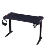 140cm RGB Gaming Desk Desktop PC Computer Desks Desktop Racing Table Office Laptop Home AU - Extra Image