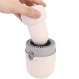 Ecoco Manual Lemon Juicer Hand Orange Squeezer Fruit Citrus Kitchen Plastic Tool Capacity Machine - Top-Down View