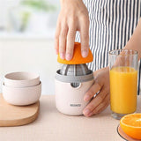 Ecoco Manual Lemon Juicer Hand Orange Squeezer Fruit Citrus Kitchen Plastic Tool Capacity Machine - 45-Degree Angle