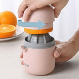 Ecoco Manual Lemon Juicer Hand Orange Squeezer Fruit Citrus Kitchen Plastic Tool Capacity Machine - Rear View