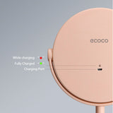Ecoco Smart LED Light Cosmetic Makeup Mirror USB Touch Screen Home Desk Vanity 360? Pink - Extra Image