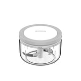 Ecoco Easy Chopper Mincer Mixer Slicer Dicer Blender Cutter Shredder For Onion Garlic 200 Black - Low Angle