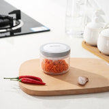 Ecoco 3 Sizes Cutter Set Easy Chopper Mincer Mixer Slicer Dicer Blender Shredder For Onion Garlic Black - Rear View