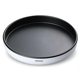 Ecoco Kitchen Rotating Spice Condiment Storage Rack Bathroom Swivel Tray Organizer Black