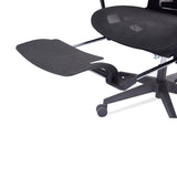 EGCX-K339L Ergonomic Office Chair Seat Adjustable Height Deluxe Mesh Chair Back Support Footrest - 45-Degree Angle