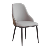 VELLUTO Dining Chair Modern upholstered Leather Kitchen Chairs with armrests Bathtub Chair Leisure Lounge Chair Living Room Bedroom Home Set of 2 (