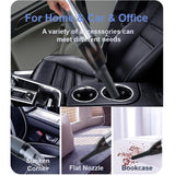 5000Pa Handheld Cordless Car Vacuum Cleaner Powerful Suction Portable Mini Home Wet Dry - Top-Down View