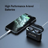 Wireless Bluetooth 5.1 Earphones Headphones Earbuds Headset - Side View