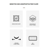 1.7m Standing Maiden Mirror Full Length Aesthetic Full Size Floor Mirror Bedroom Creative Modern Deco - Amazingooh Wholesale  1.7m Standing Maiden Mirror Full Length Aesthetic Full Size Floor Mirror Bedroom Creative Modern Deco - Amazin - Top-Down View