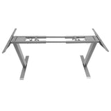 Standing Desk Height Adjustable Sit Stand Motorised Dual Motors Frame Grey Only - Extra Image