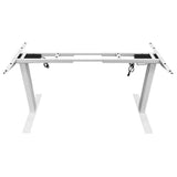 Standing Desk Height Adjustable Sit Stand Motorised Dual Motors Frame Grey Only - Extra Image