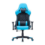 Gaming Chair Ergono Black REdmic Racing chair 165° Reclining Gaming Seat 3D Armrest Footrest - Front View