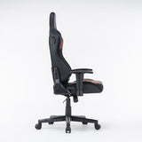 7 RGB Lights Bluetooth Speaker Gaming Chair Ergonomic Racing chair 165° Reclining Gaming Seat 4D Armrest Footrest Black Red - Extra Image